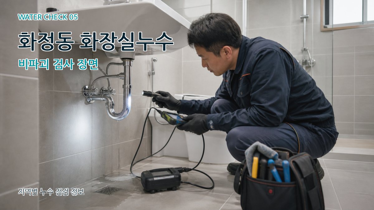 화정동 누수공사 누수탐지 이미지