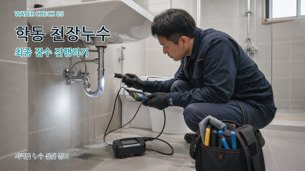 학동 누수공사 누수탐지 이미지