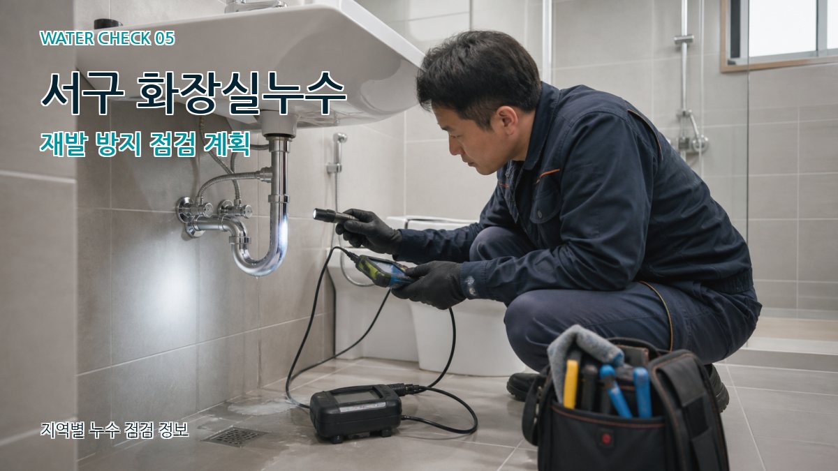 서구 누수공사 누수탐지 이미지