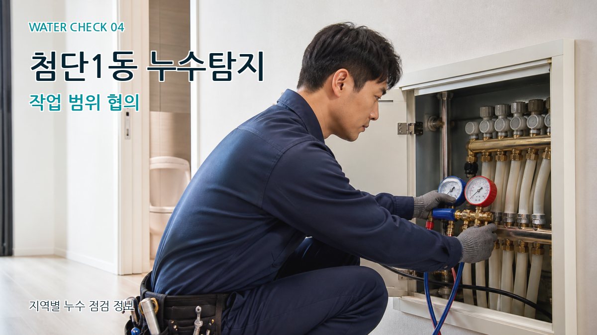 첨단1동 누수탐지 누수탐지 이미지