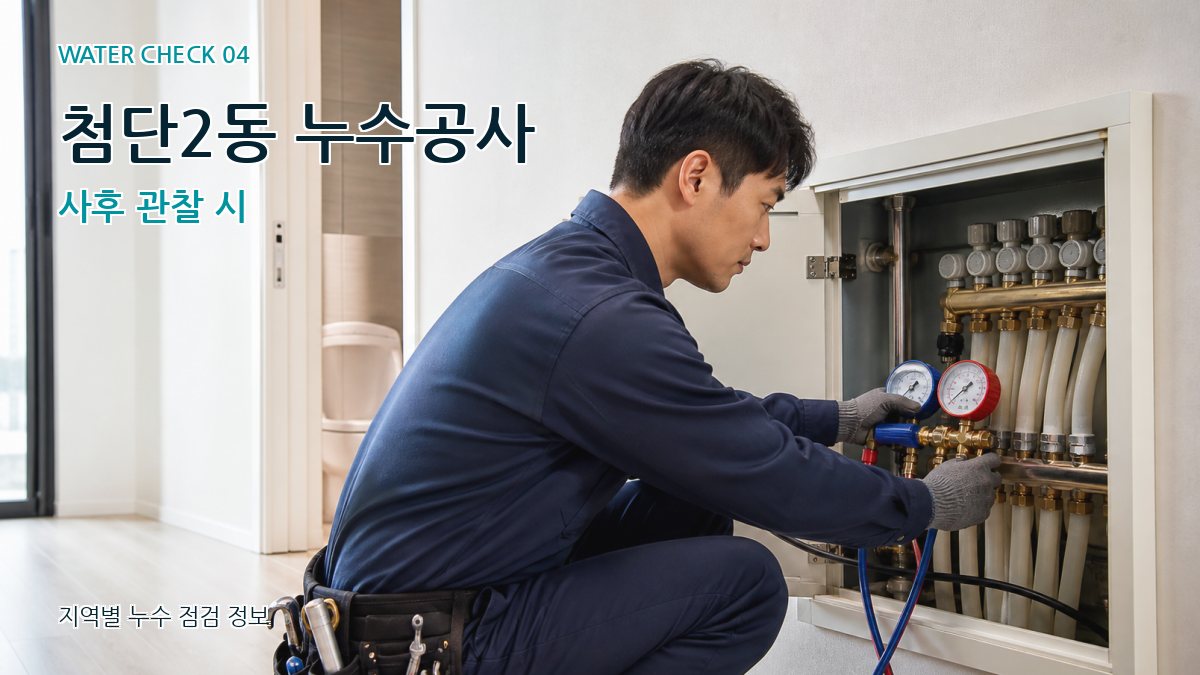 첨단2동 누수탐지 누수탐지 이미지