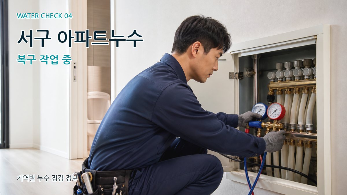 서구 누수탐지 누수탐지 이미지