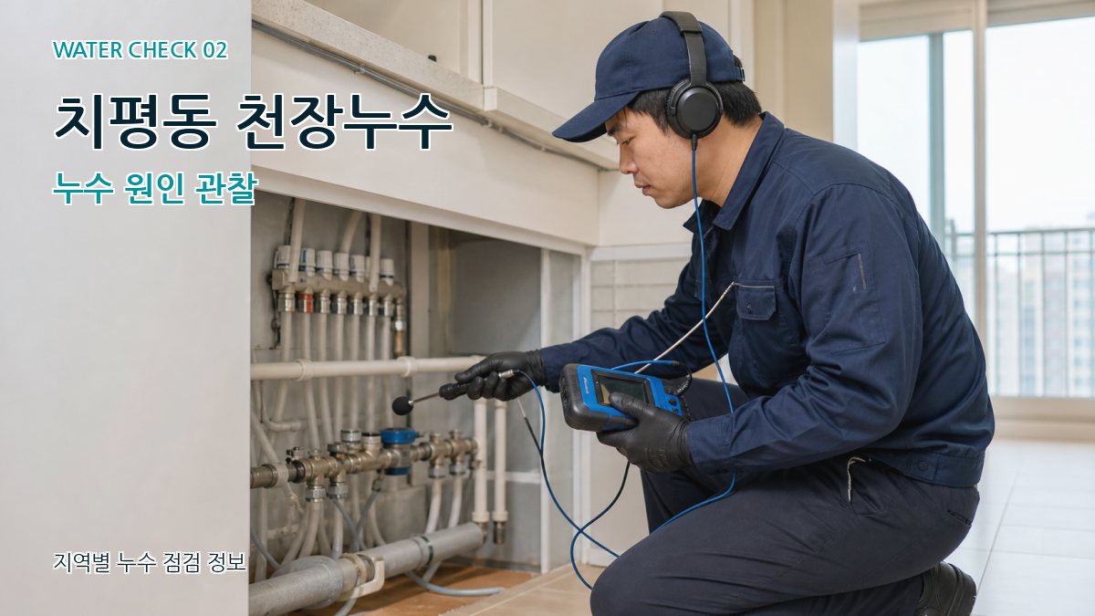 치평동 화장실누수 누수탐지 이미지