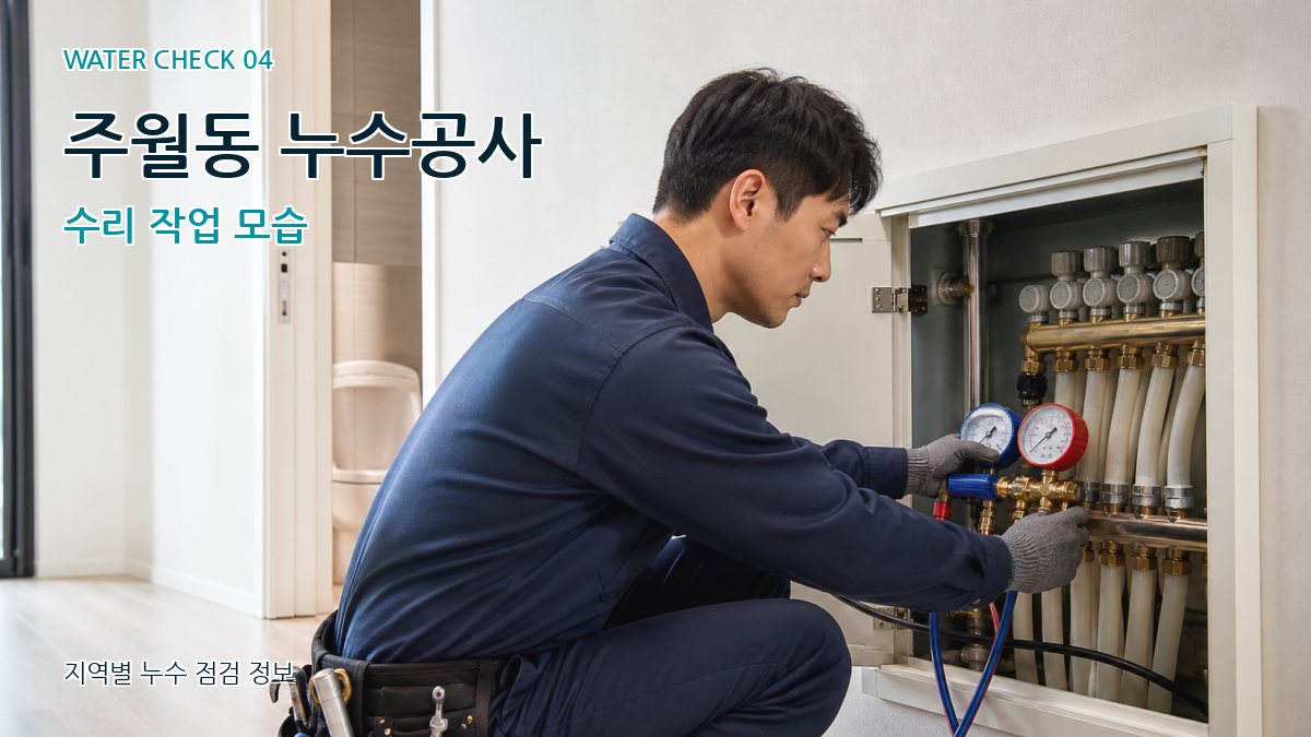 주월동 누수탐지 누수탐지 이미지