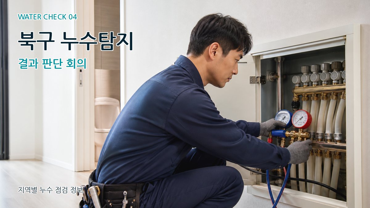 북구 누수탐지 누수탐지 이미지