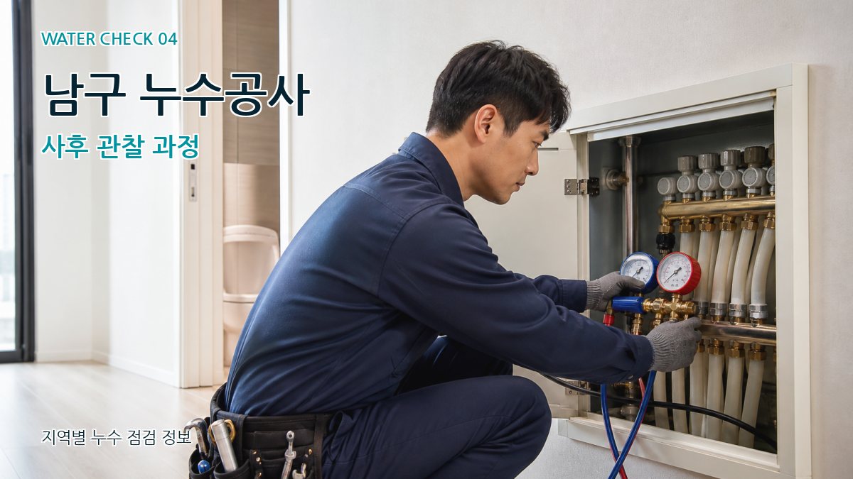 남구 누수탐지 누수탐지 이미지