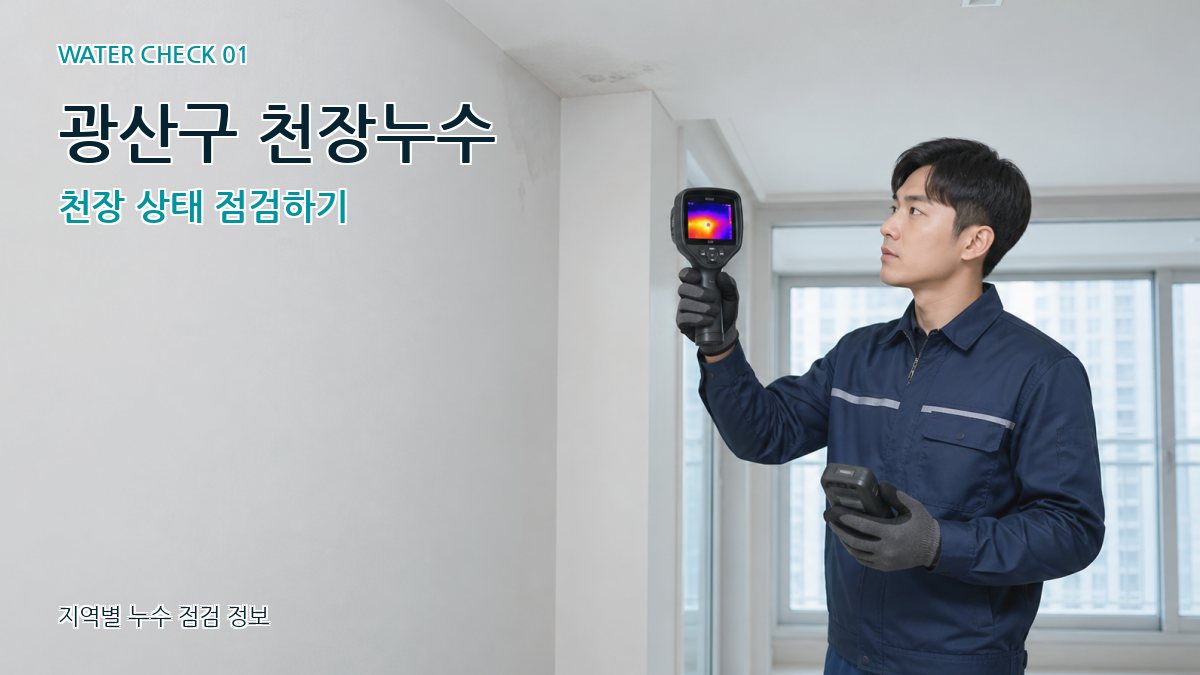 광산구 천장누수 천장 상태 점검하기