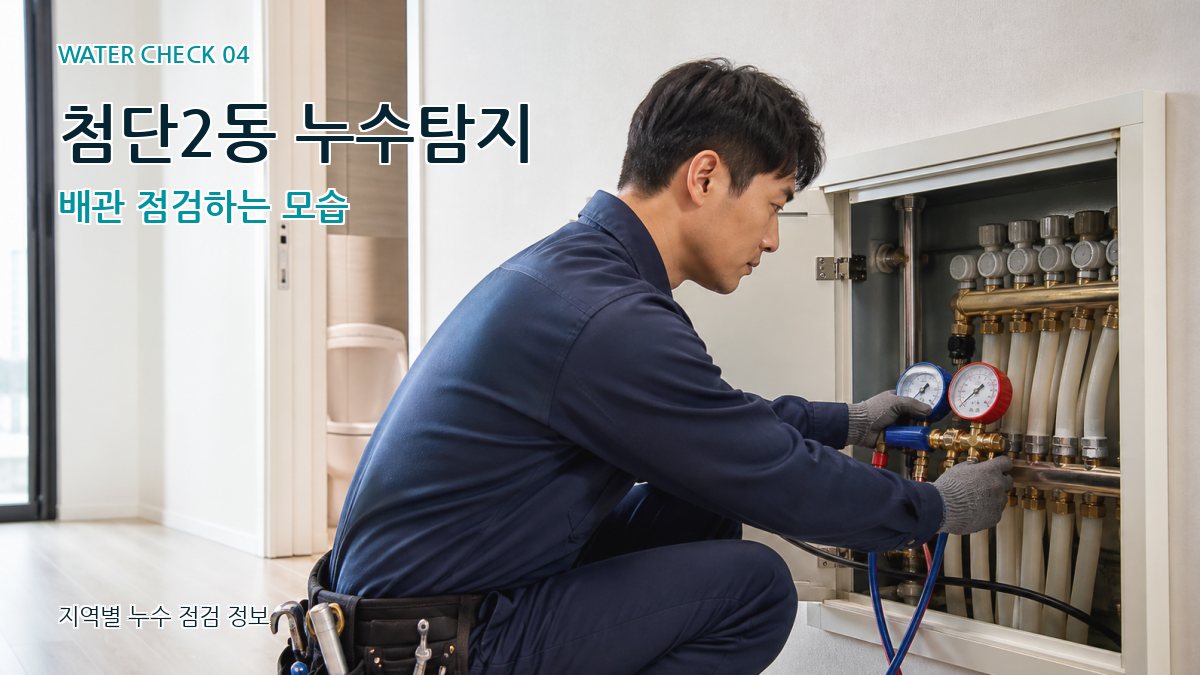 첨단2동 누수탐지 누수탐지 이미지