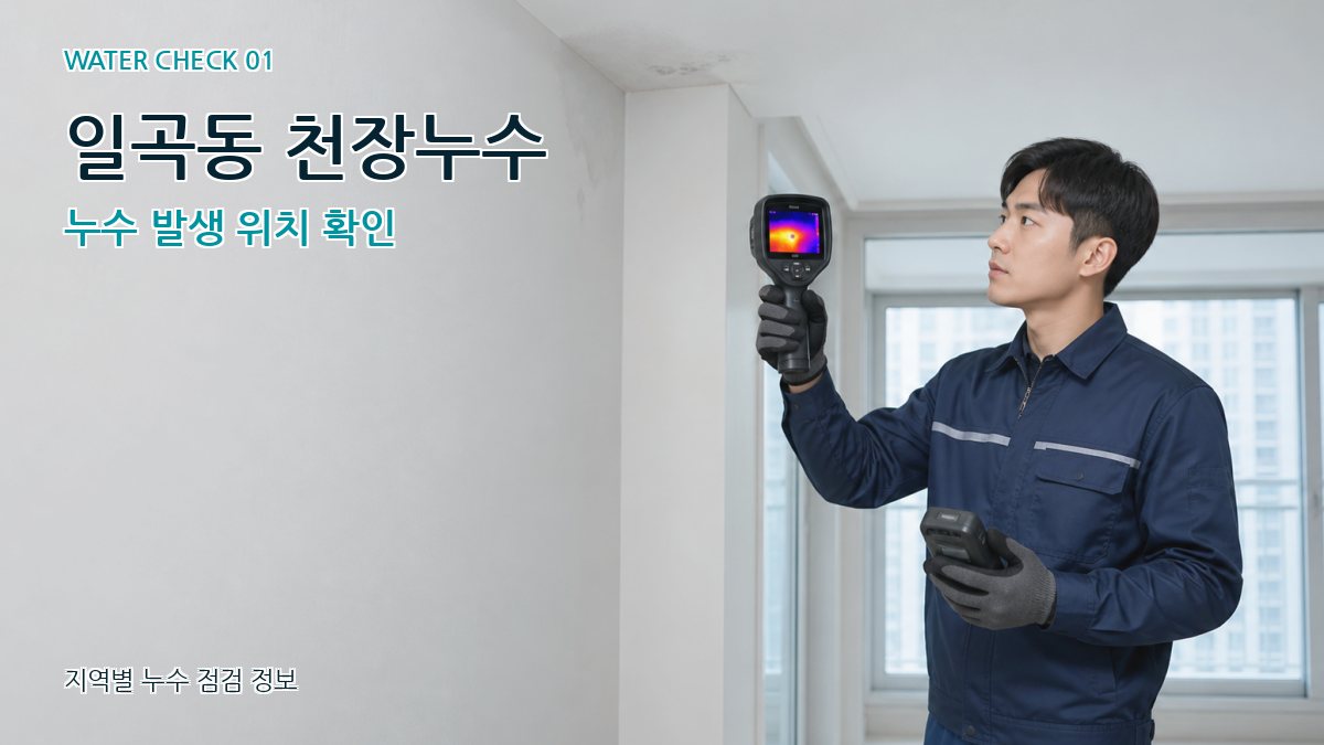일곡동 아파트누수 누수탐지 이미지