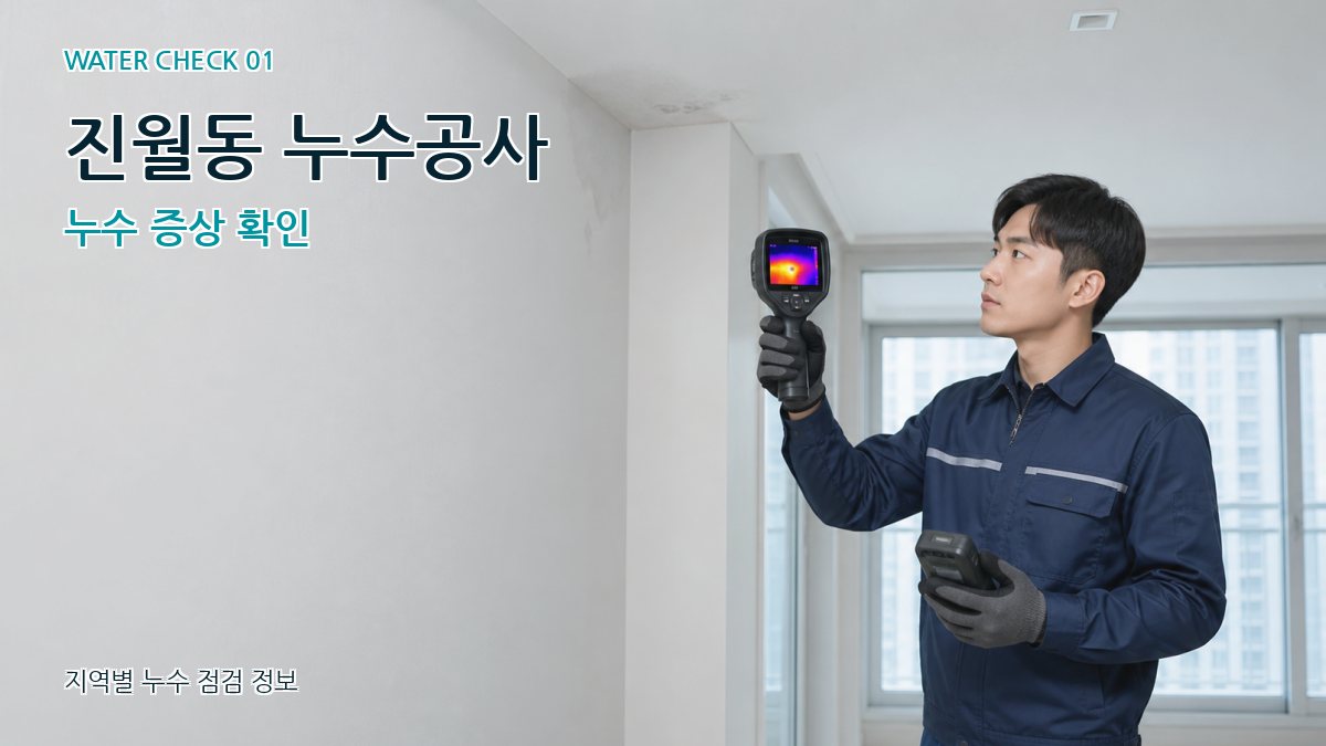 진월동 아파트누수 누수탐지 이미지
