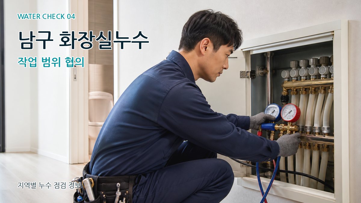 남구 누수탐지 누수탐지 이미지
