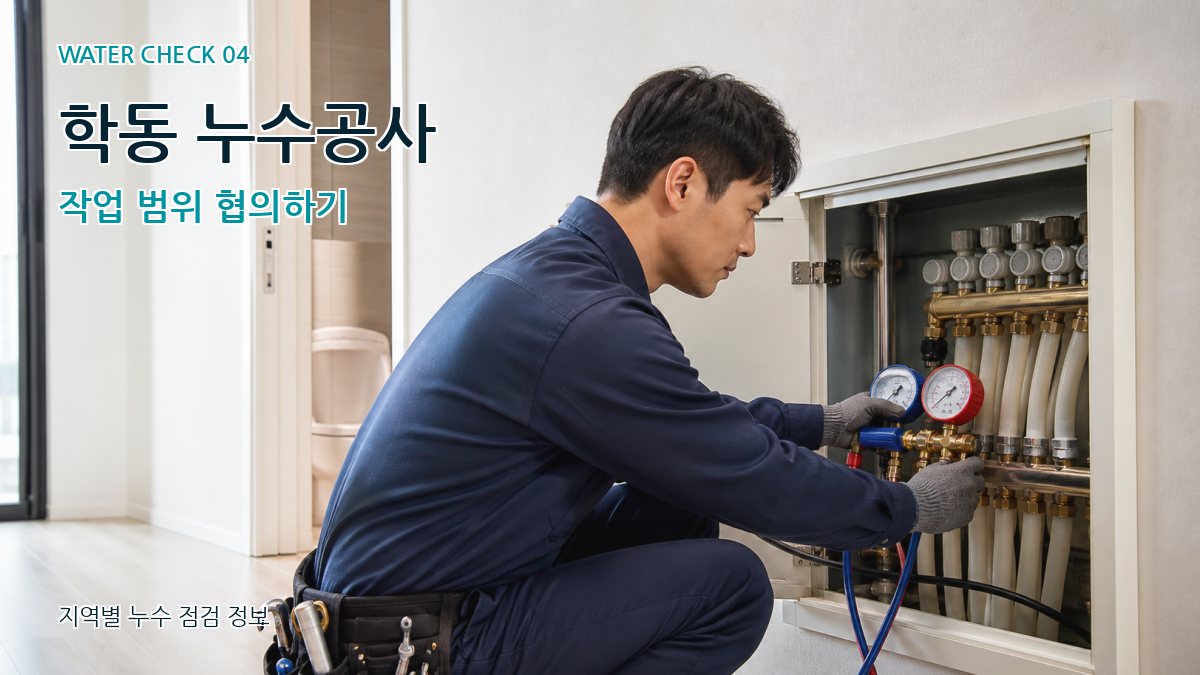 학동 누수탐지 누수탐지 이미지