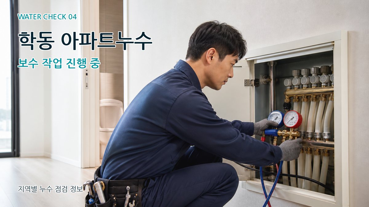 학동 누수탐지 누수탐지 이미지