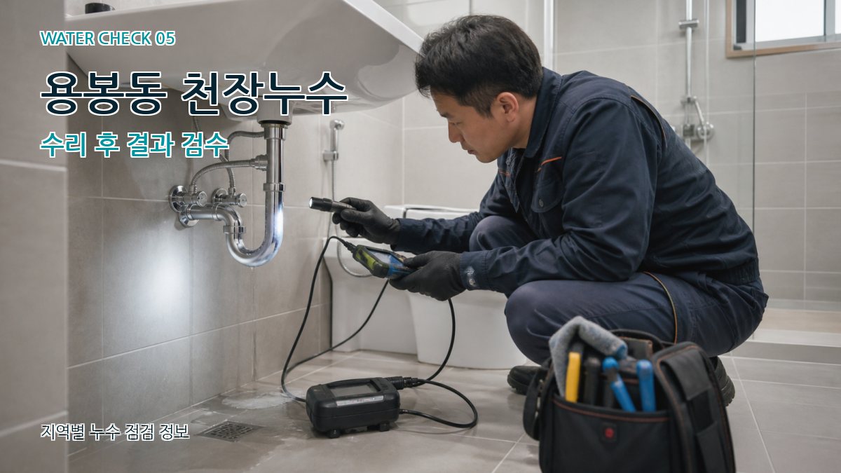 용봉동 누수공사 누수탐지 이미지