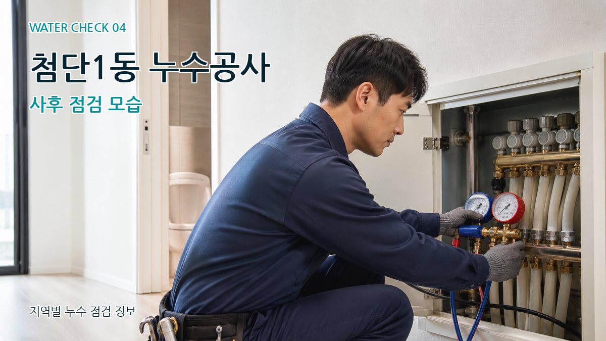 첨단1동 누수탐지 누수탐지 이미지
