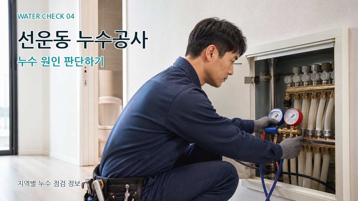 선운동 누수탐지 누수탐지 이미지