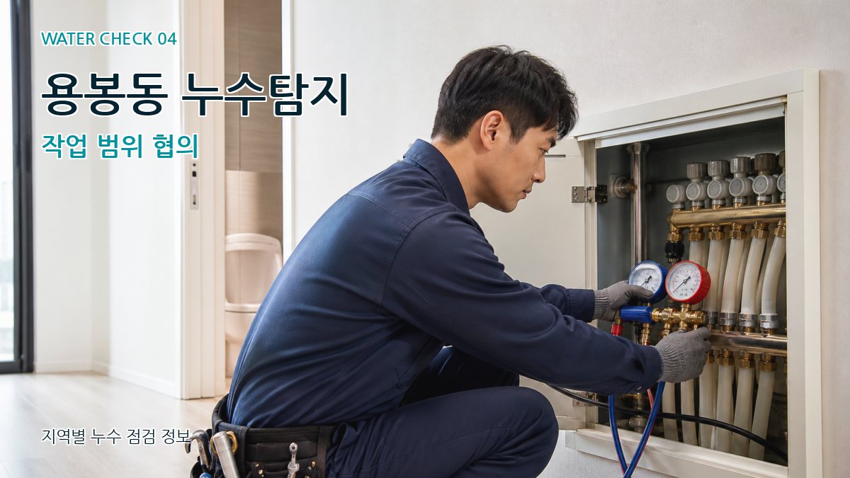 용봉동 누수탐지 누수탐지 이미지